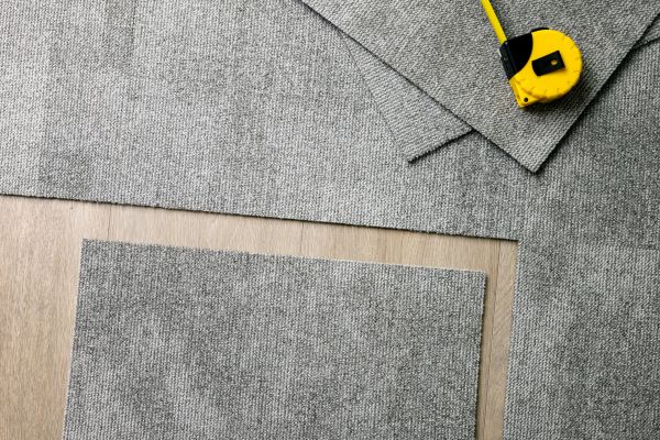 Carpet Tile Laying