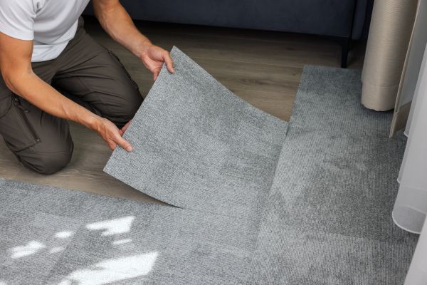 Tile Carpet Installation